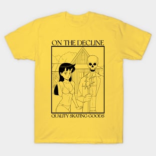 OTD Skate "Hellbound Lovers" Yellow/Black T-Shirt